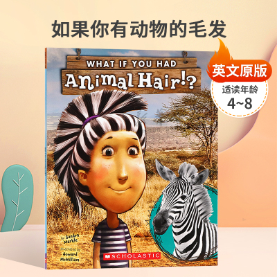 英文原版 What If You Had Animal Ears? 如果你有动物的耳朵 全彩插图趣味科普动物百科平装 STEAM读物 科普百科 4-8岁