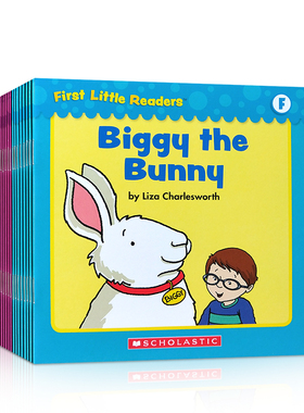 英文原版 First Little Readers-Levels E and F 16册小读者套装爱上英语童趣绘本童书分级阅读轻松阅读