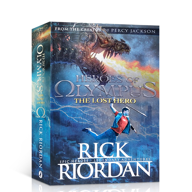 预售第二季波西杰克逊同系列奥林匹斯英雄 英文原版Heroes of Olympus The Lost Hero失落的名将英雄雷克莱尔顿青少年小说课外阅读