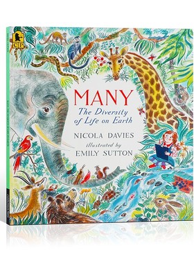 英文原版Many： The Diversity of Life on Earth地球上生命的多样性儿童科普百科英语书少儿学生课外阅读童书读物Candlewick