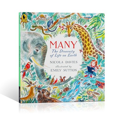 英文原版Many： The Diversity of Life on Earth地球上生命的多样性儿童科普百科英语书少儿学生课外阅读童书读物Candlewick
