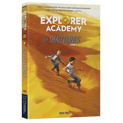 英文原版 探险家学院第4册 Explorer Academy: The Star Dunes 星星沙丘 10-14岁儿童英语课外阅读冒险故事桥梁章节书小说