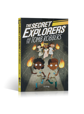 英文原版 DK出版 The Secret Explorers and the Tomb Robbers 秘密探险家和考古者 6-9岁儿童冒险故事课外初级章节书桥梁书