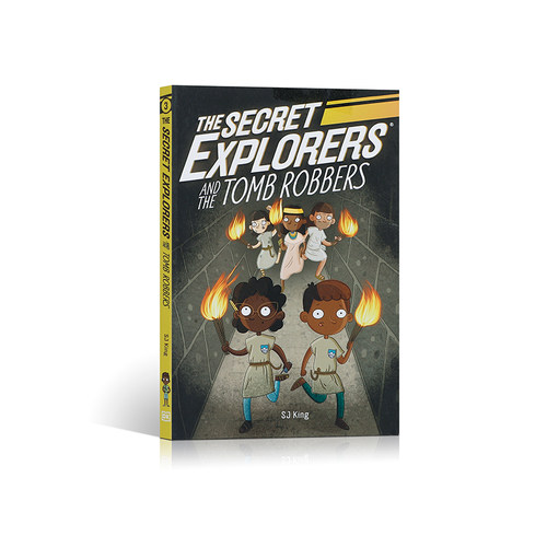 英文原版 DK出版 The Secret Explorers and the Tomb Robbers 秘密探险家和考古者 6-9岁儿童冒险故事课外初级章节书桥梁书