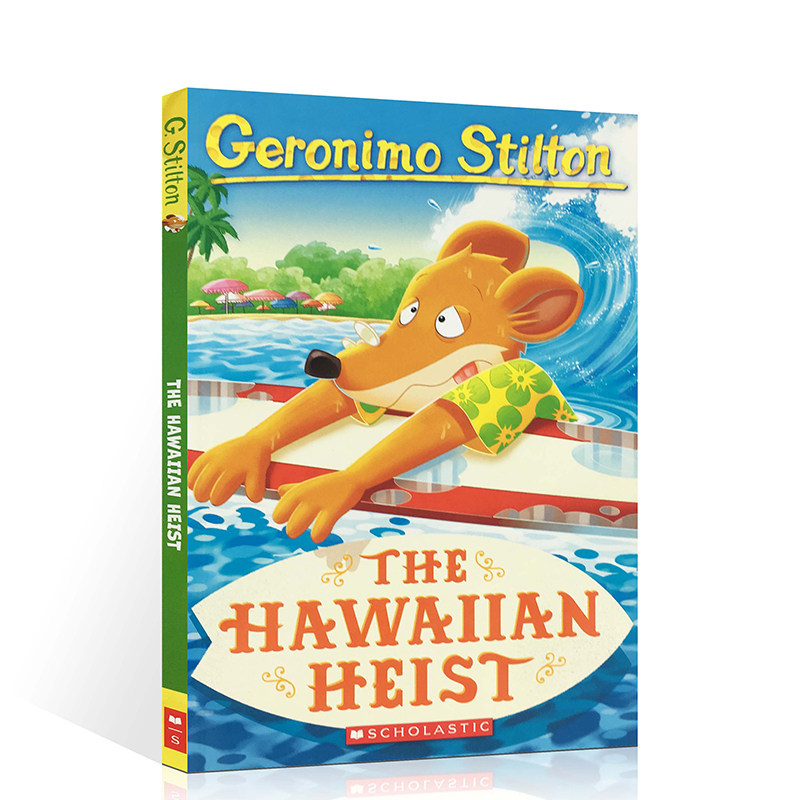 英文原版GERONIMO STILTON (Geronimo Stilton #72) 学乐老鼠记者系列72夏威夷劫案经典儿童文学作品小学生趣味探险7-12岁正版进口 - 实物图