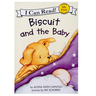 送音频icanread小饼干狗英文原版Biscuit and the Baby My First I Can Read汪培珽书单第一阶段推荐2-6岁biscuits英语绘本myfirst