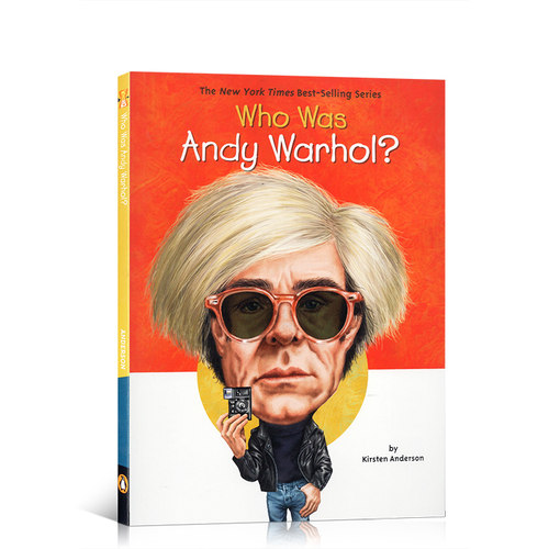 英文原版 Who Was Andy Warhol? 谁是安迪·沃霍尔 Who Was/Is 系列名人传记科普文学 小学生课外英语阅读桥梁读物 正版进口书籍