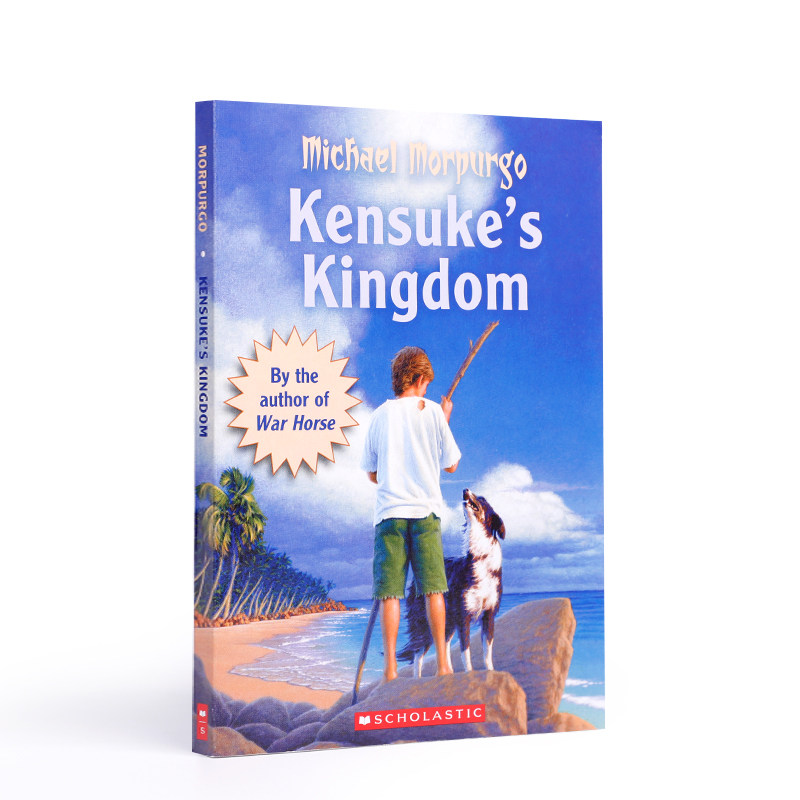 原版进口KENSUKE'S KINGDOM (TR/BF)健介的王国14岁+青少年中小学生英语课外扩展阅读书籍Scholastic出版精选冒险故事小说正版