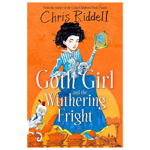英文原版Goth Girl #3: and the Wuthering Fright哥特女孩3 呼啸恐惧科斯塔图书奖系列黑白插图黑色幽默平装小说14岁+