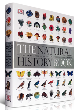 英文原版DK博物大百科全书The Natural History Book自然史图解指南幼儿认知 百科自然动物太空恐龙儿童大开植物动物全套系列图鉴