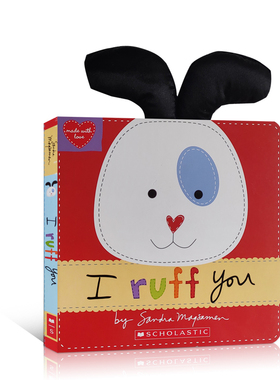 英文原版 I Ruff You (Made With Love) 毛茸茸小读物0-6岁幼儿儿童英语启蒙图画书绘本故事书亲子互动共读书籍宝宝成长伴读书