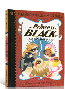 黑衣公主英文原版The Princess in Black and the Science Fair Scare中小学生课外阅读桥梁章节小说故事书纽约时报畅销读物送音频