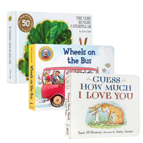 幼儿英语 启蒙入门 经典绘本 纸板书