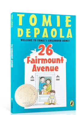 【送音频】英文原版 26 Fairmount Avenue繁梦大街26号 繁梦大街系列纽伯瑞儿童文学奖银奖 平装课外阅读读物Tomie dePaola