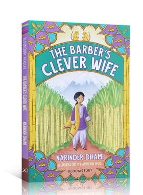 英文原版 The Barber's Clever Wife 理发师的聪明妻子 A Bloomsbury Reader系列 印度民间故事幽默喜剧平装绘本