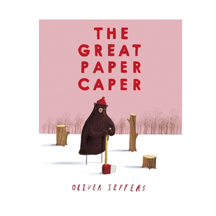 英文原版 Oliver Jeffers: The Great Paper Caper 2010格林纳威提名 超级纸飞贼 4-8岁儿童宝宝启蒙益智环保意识绘本