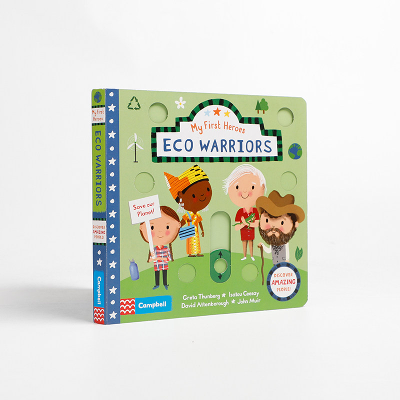 英文原版my first heroes: eco warriors生态战士 幼儿儿童英语启蒙