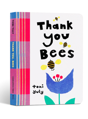 英文原版Thank You, Bees Board book谢谢你蜜蜂低幼儿童英语启蒙认知图画书绘本撕不烂纸板书亲子早教读物童书Candlewick正版进口