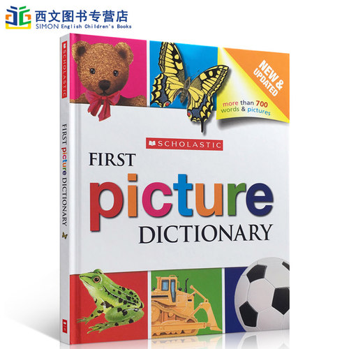 启蒙入门词典 色彩明亮 简单好用