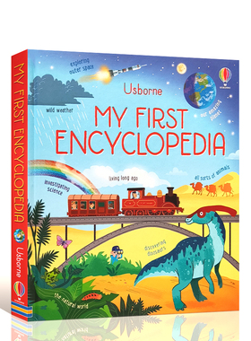 英文原版进口My first encyclopedia我的第一本百科全书Usborne尤斯伯恩出版6-9岁儿童启蒙认知英语绘本百科科普读物童书精装