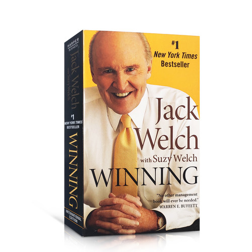 Winning 赢 英文原版经济管理书 Jack Welch 杰克韦尔奇 通用电气CEO 英文版现货正版进口英语书籍