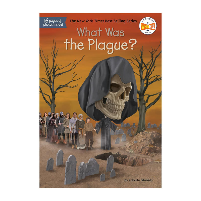 预售英文进口原版 What Was the Plague? 什么是黑死病 历史文化科普文学 平装 8-12岁 儿童科普读物