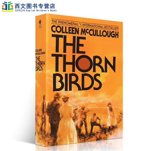 预售西文原版 荆棘鸟英文版原版 The Thorn Birds 全英文原版书 正版进口英语经典畅销书籍 澳大利亚的飘