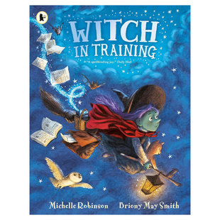 Training女巫训练营有趣 巫师扫帚冒险趣味绘本 绘本冒险故事4 Witch 8岁 Books精装 韵律语言Walker 预售英文原版 魔法冒险