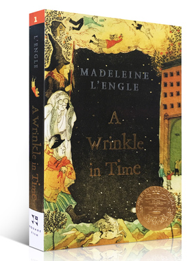 送音频正版时间的皱纹英文原版小说1963年纽伯瑞金奖A Wrinkle in Time国外获奖梅格时空大冒险安徒生文学奖Madeleine L'Engle