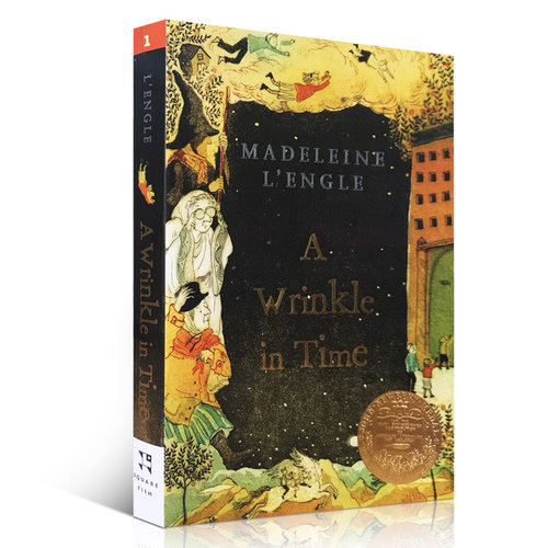 送音频正版时间的皱纹英文原版小说1963年纽伯瑞金奖A Wrinkle in Time国外获奖梅格时空大冒险安徒生文学奖Madeleine L'Engle