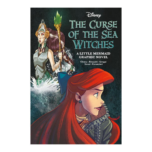 英文原版Disney: The Curse of the Sea Witches迪士尼：海巫诅咒小美人鱼漫画平装漫画冒险故事10-14岁