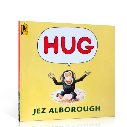 英文原版Hug抱抱Jez Alborough代表作儿童英语启蒙认知学习情商启蒙绘本图画书林威大奖青少年小学生课外阅读书籍经典小说读物