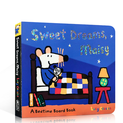 送音频英文原版绘本 Sweet Dreams Maisy 小鼠波波甜美的梦 儿童启蒙纸板书 亲子陪读睡前晚安故事书  3-4-5-6-7 岁