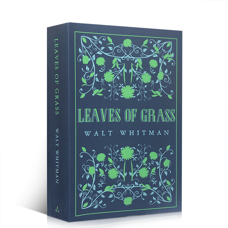 英文原版 惠特曼：草叶集 Alma Classics: Leaves of Grass 诗歌 Whitman Walt 儿童文学作品 中学生课外英文读物 纯英文版