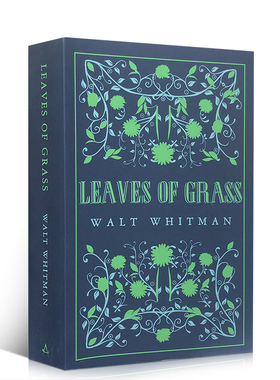 英文原版 惠特曼：草叶集 Alma Classics: Leaves of Grass 诗歌 Whitman Walt 儿童文学作品 中学生课外英文读物 纯英文版