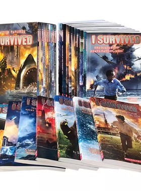 英文原版I Survived幸存者系列22册灾难历史求生逃生指南章节桥梁书青少年课外英语读物7-12岁儿童小说学乐Scholastic