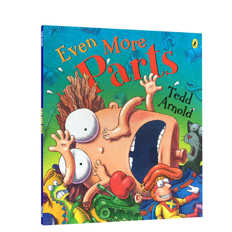 英文原版 学习身体部位 even more parts: idioms from head to toe