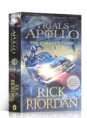 第五季波西杰克逊系列阿波罗的审判4英文The Trials of Apollo暴君的陵墓The Tyrant's Tomb中小学生课外英语阅读桥梁章节书