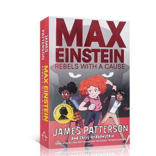 英文原版 进口书 绘本 Rebels 正版 马克斯·爱因斯坦有原因 Einstein 反叛 章节桥梁书平装 Cause Max With