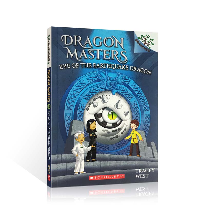 英文原版 Dragon Masters 驯龙大师#13 Eye of the Earthquake 学乐大树系列儿童桥梁章节书 6到12岁 英语小学课外读物