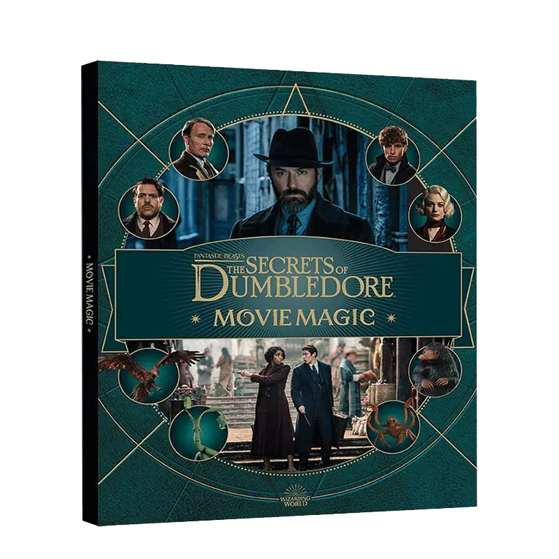 英文原版 "Fantastic Beasts – The Secrets of Dumbledore: Movie Magic 神奇动物在哪里3:邓布利多之谜 电影魔法 精装"