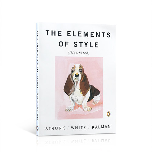 【西文优选】精装风格的要素英文原版The Elements of Style Illustrated写作指南全英文版经典青少年课外阅读theelementsofstyle