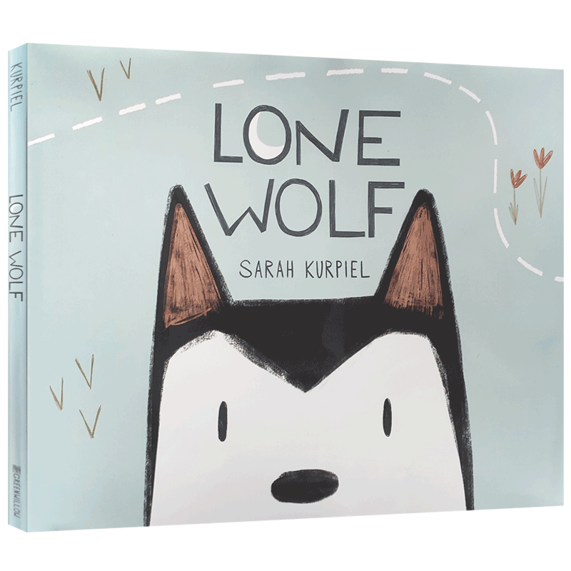 英文原版 Lone Wolf 孤独的小狼精装绘本 儿童英语启蒙认知绘本图画书 趣味课外阅读书籍 进口正版书