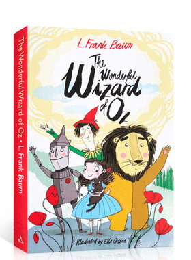 暑期书单 绿野仙踪 英文原版 The Wonderful Wizard of Oz 儿童文学经典 童话故事 儿童小说 课外阅读书籍