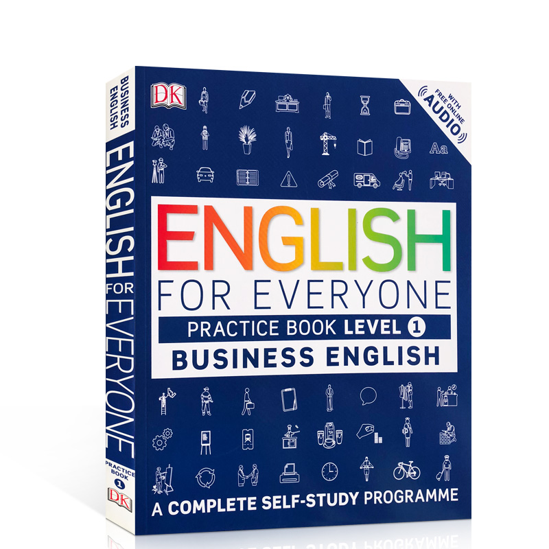 人人学英语系列商务练习册English for Everyone Business English Level 1Practice Book小花生网推荐读物englishforeveryone
