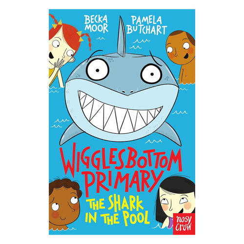 预售英文原版Wigglesbottom Primary #2: The Shark in the Pool威格尔斯伯勒小学2 泳池里的鲨鱼神秘校园日志幽默平装8-12岁