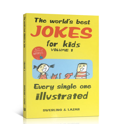 给孩子的笑话绘本1 英文原版 The World's Best Jokes for Kids Volume 1 幽默笑话 脑筋急转弯