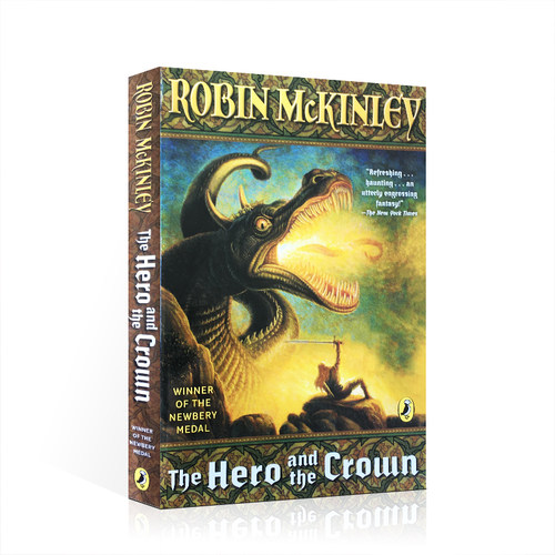 纽伯瑞：英雄的皇冠 1985纽伯瑞金奖The Hero and the Crown儿童获奖文学故事插图小说平装英文原版7-12岁青少年课外阅读读物