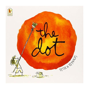 Dot 点 生活体验亲子共读获奖绘本4 进口 8岁 自我发现平装 The 创意想象 预售英文原版 激发孩子潜能艺术启蒙