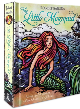 The Little Mermaid (Pop-Up) 美人鱼英文原版立体书礼品迪士尼经典童话安徒生Adaptation of the Classic Fairy Tale机关翻翻